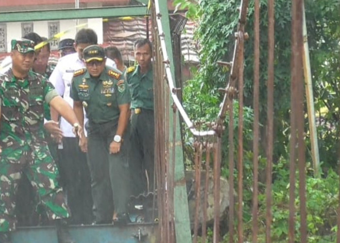 Perbaikan Jembatan Garuda Tahap III Dikebut, Danrem 063 SGJ: Ini Jalur Strategis Warga