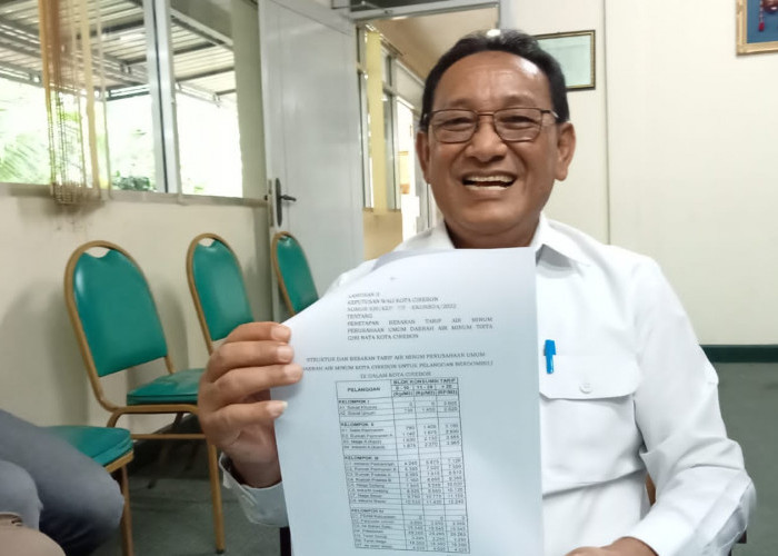 Penyesuaian Tarif PDAM Kota Cirebon, Hanya untuk Kelompok Pelanggan III dan IV