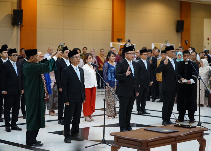 Hasan Nasbi Lantik Pejabat di Kantor PCO, Simak Pesan Pentingnya saat Pidato