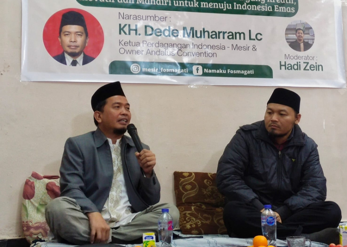 Kang Dede Muharam Berbagi Motivasi untuk Mahasiswa Subang dan Cirebon di Mesir