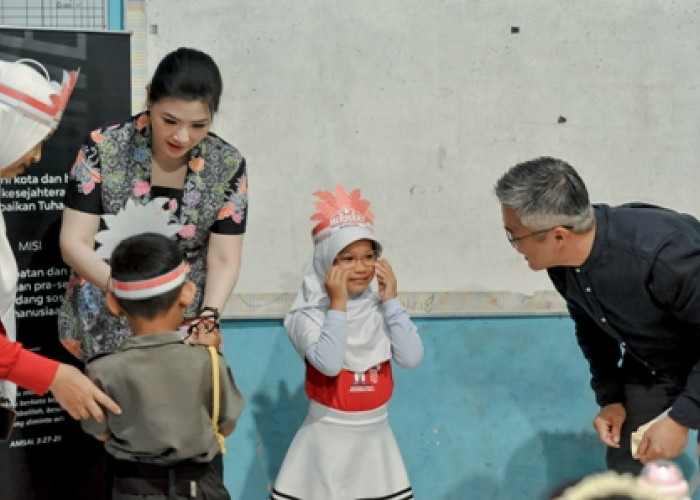 GMS Peduli Melakukan Pemerikasaan Mata dan Pembagian Kacamata Gratis kepada Siswa SDN Pegambiran 2