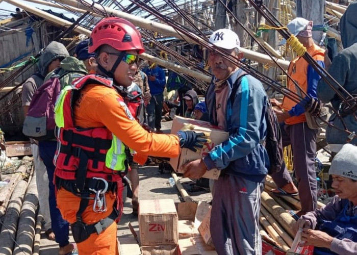 Terjebak di Dermaga Eks Tambang Pasir, 71 Nelayan Sukabumi Berhasil Dievakuasi 