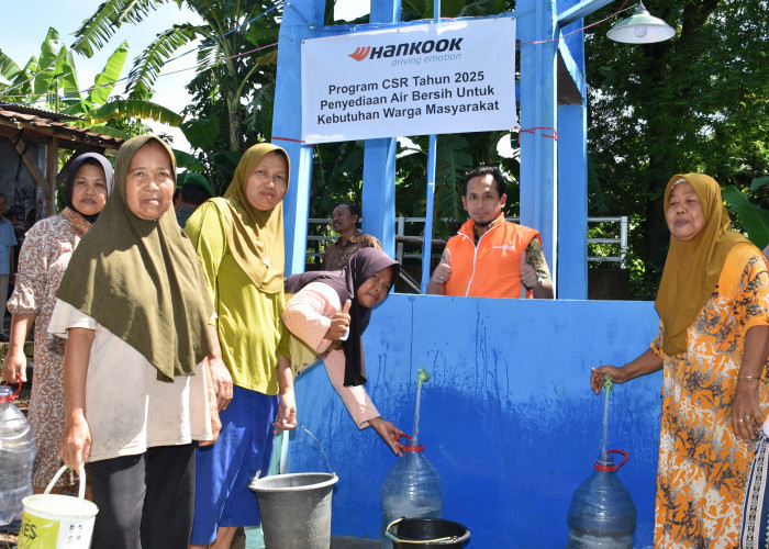 Hankook Tire Perluas Akses Air Bersih 