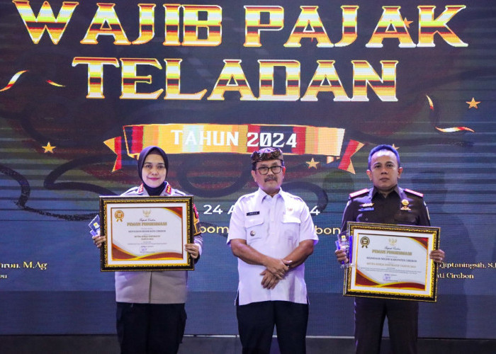 Kapolresta Cirebon Raih Penghargaan dalam Penganugerahan Wajib Pajak Teladan Tahun 2024