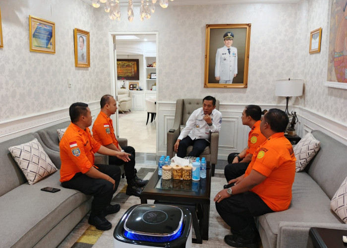 Tingkatkan Sinergitas Pelayanan SAR di Wilayah Karawang, Kepala Kantor SAR Bandung Audiensi ke Bupati Karawang