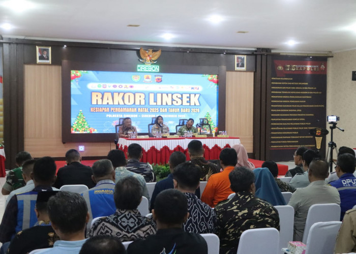 Polresta Cirebon Gelar Rapat Koordinasi Persiapan Pengamanan NATARU