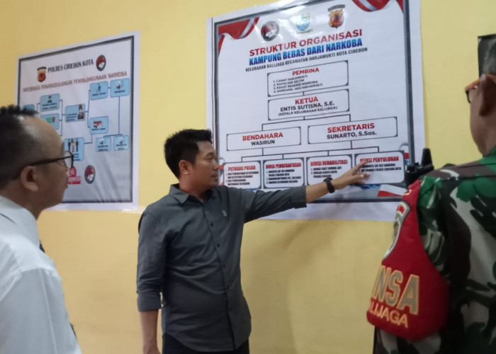 Polres Ciko Pilih Kelurahan Kalijaga Pilot Project Kampung Bebas Narkoba