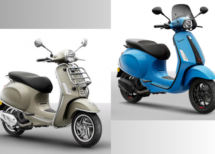 Tim Elegan atau Tim Sporty? Ini Perbandingan Vespa Primavera vs  Vespa Sprint