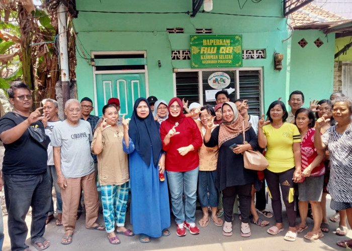 Serap Aspirasi Warga, Balon Wakil Walikota Cirebon Fitria Pamungkaswati Blusukan ke Kanoman Selatan