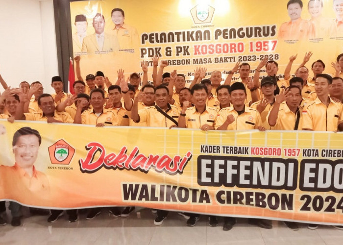 Kosgoro Dukung Edo Jadi Calon Walikota Cirebon, Deklarasi Dihadiri Tokoh Nasional 
