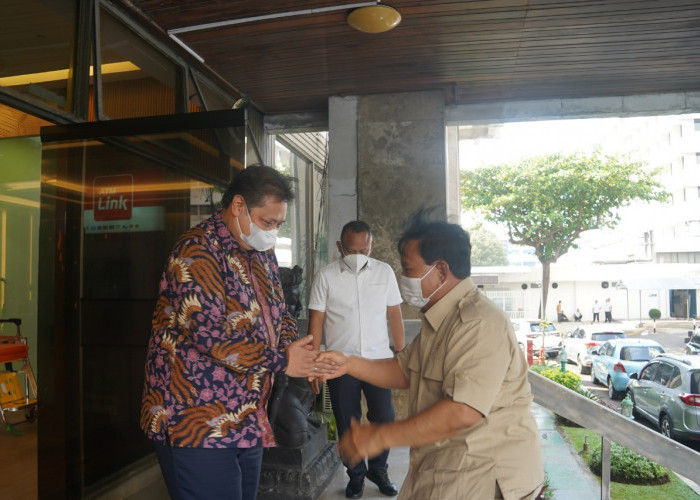 Airlangga Hartarto Bertemu Prabowo Subianto, Ini yang Dibahas