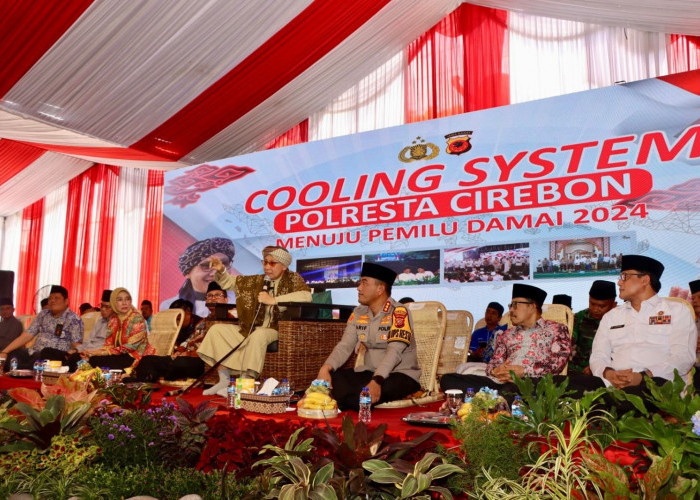 Gelar Cooling System Jelang Pemilu 2024, Kapolresta Cirebon Sampaikan Pesan Ini 