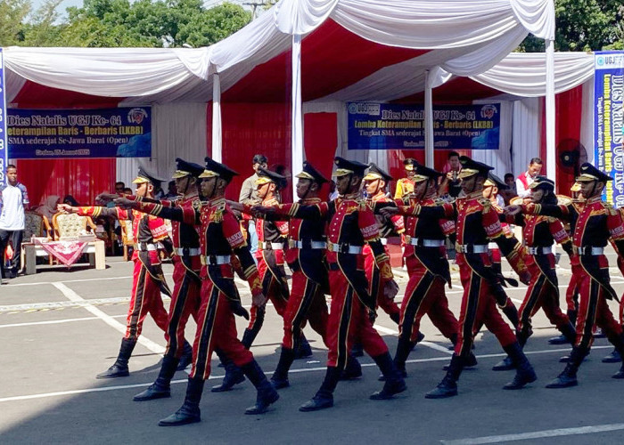 Dies Natalis ke-64, UGJ Gelar Lomba Lomba Keterampilan Baris Berbaris