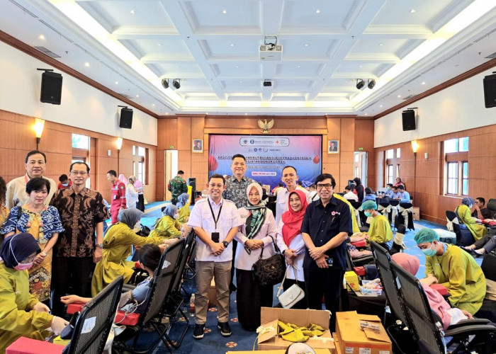 Gandeng Bank Indonesia, PMI Gelar Donor Darah Targetkan 500 Labu Darah