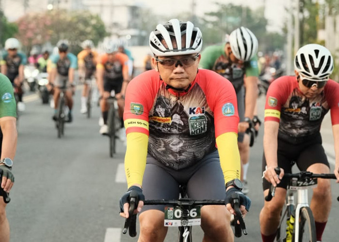 KAI Ngebel KOM 2026 Debut Manis, 500 Cyclist dari Tujuh Negara Gerakkan Sport Tourism Madiun-Ponorogo