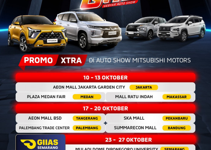 MMKSI Hadirkan Promo Menarik dan Lini Kendaraan Terbaru di Mitsubishi Motors Auto Show Oktober 2024