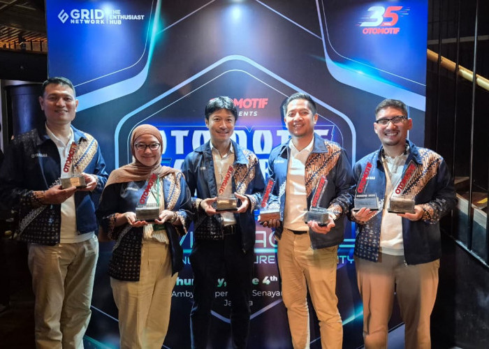 Dari Skutik Hingga Sport, Yamaha Sapu Bersih 7 Penghargaan di Event Otomotif Award 2026