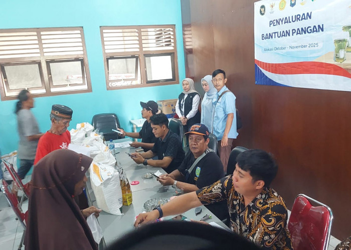Penyaluran Bantuan Pangan di Desa Jatibarang Diawasi Ketat, Hampir 90 Persen Terealisasi
