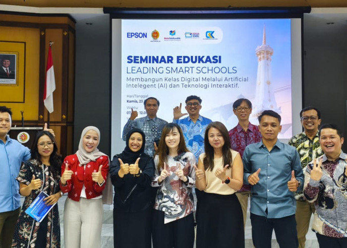 Epson Dorong Transformasi Smart Classroom Lewat Integrasi AI dan Teknologi Interaktif di Yogyakarta