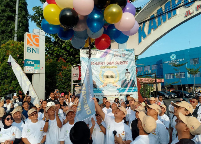 Puncak Dies Natalis Ke-64 UGJ Cirebon Gelar Jalan Santai Berhadiah Mobil