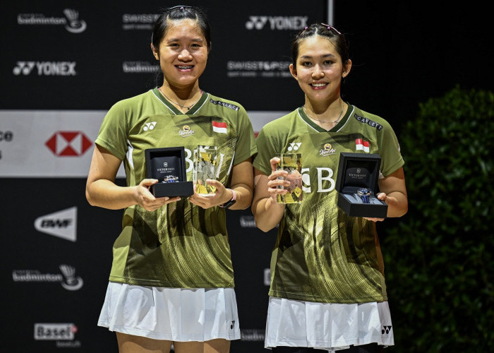 Lanny/Ribka Pecah Telor, Juara Swiss Open 2024 Setelah Kalahkan Pasangan Taiwan
