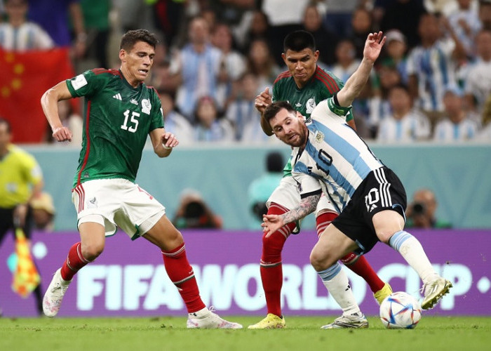 Argentina Sukses Kalahkan Meksiko 2-0, Messi Bubukan Nama di Papan Skor 