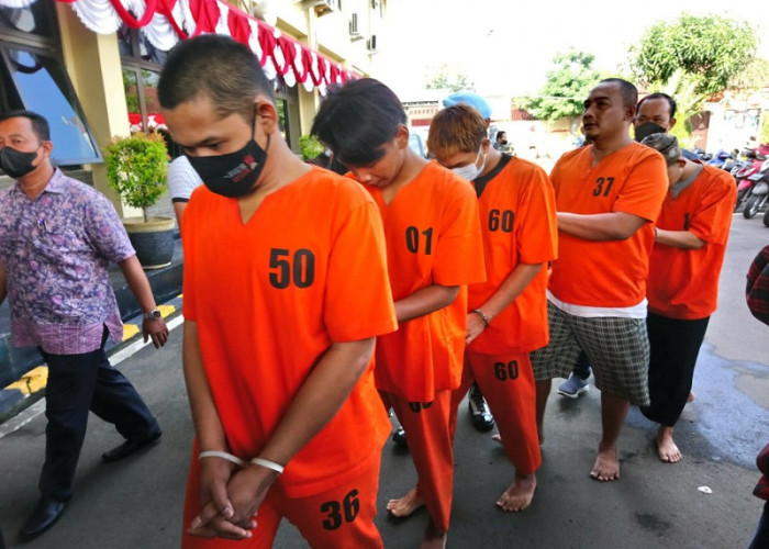 Curanmor di Cirebon, 6 Pelaku Ditangkap Polresta, Modal Kunci T Gasak 8 Motor
