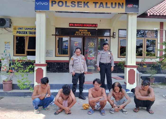5 Preman Meresahkan di Jalur Sarwadadi - Cirebon Girang Akhirnya Diringkus Polisi