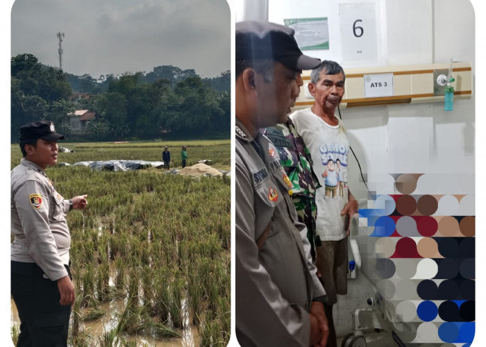 Nahas! Petani Panongan Lor Cirebon Tewas Tersambar Petir di Siang Bolong