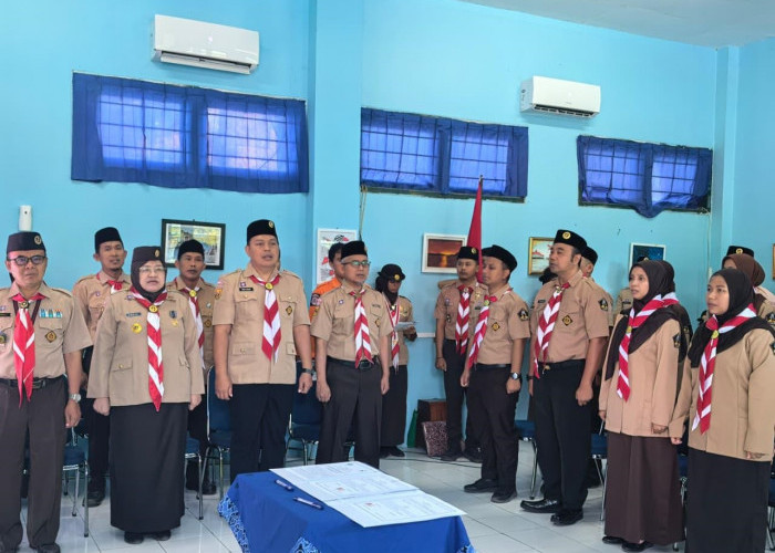 SMA Islam Al Azhar 5 Tuan Rumah Pelantikan Saka Pramuka Anti Narkoba