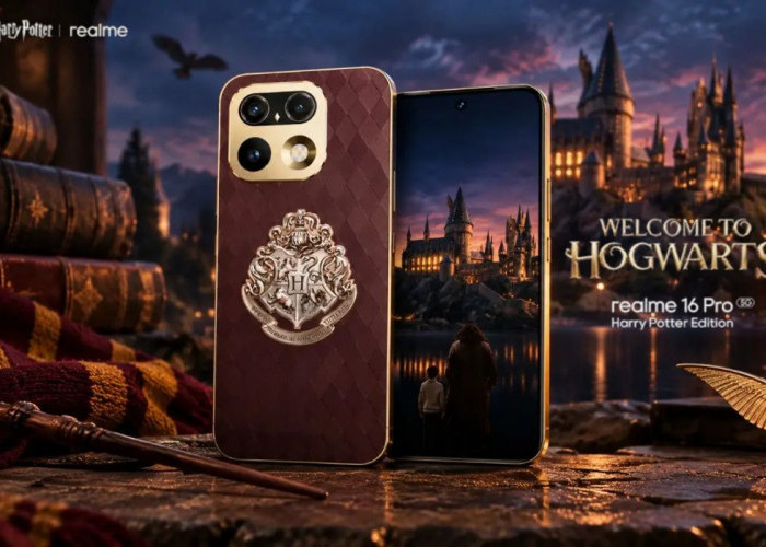 realme 16 Pro 5G Harry Potter Edition Segera Masuk Indonesia, Desainnya Bikin Penggemar Hogwarts Ngiler
