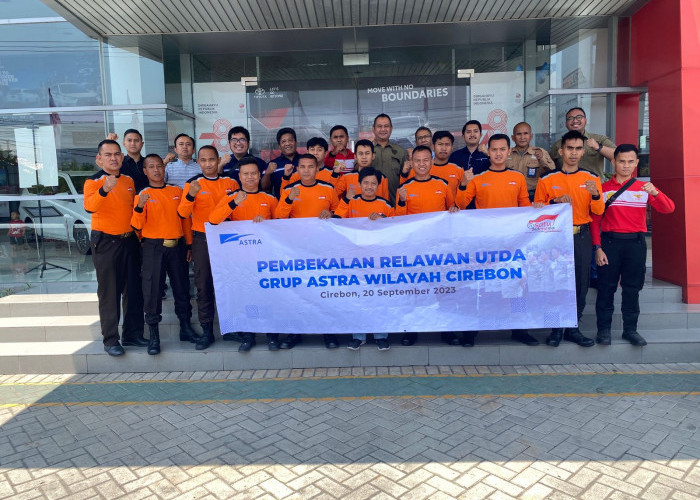 Tanggap Bencana, PT Astra International Beri Pembekalan Pada Relawan UTDA Grup Astra Wilayah Cirebon