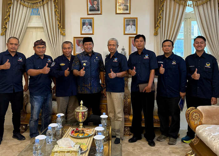 Bupati Majalengka Sambut Baik Pengurus Baru DPD Partai Nasdem