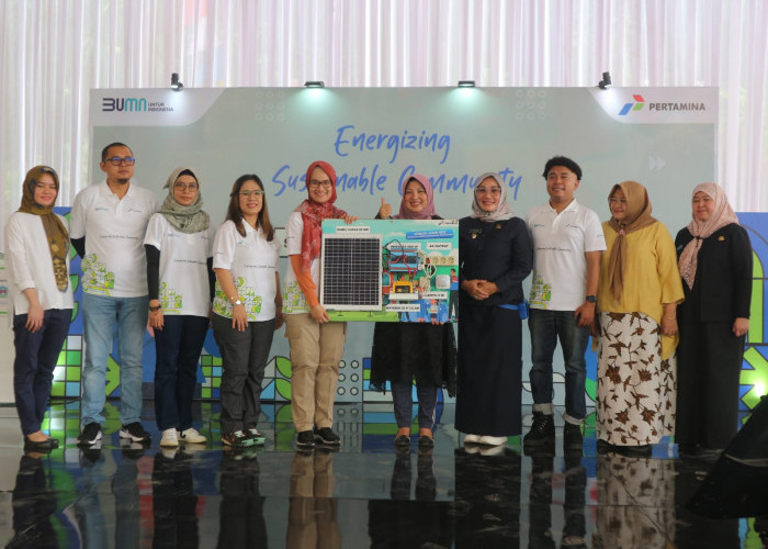 Panel Surya SMPN 7 Kota Cirebon dari Pertamina, Ini Tujuannya