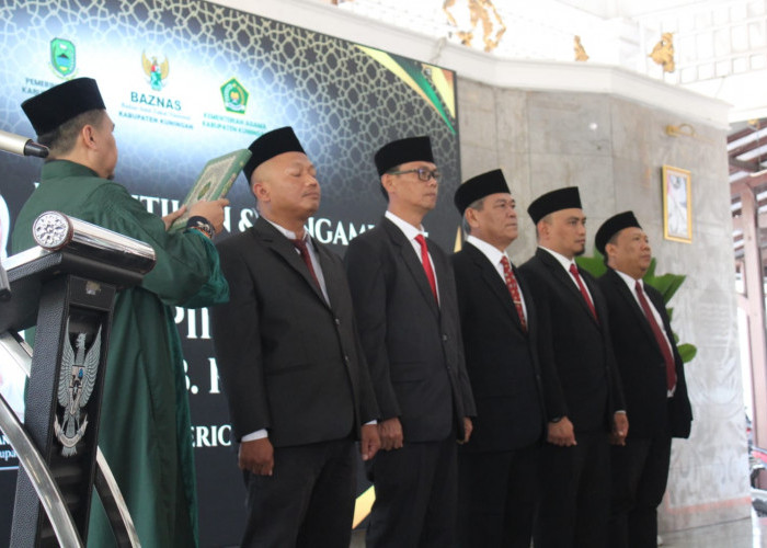 Pengurus Baru BAZNAS Kuningan Dilantik, Bupati Dian Targetkan Kemiskinan di Bawah 5 Persen