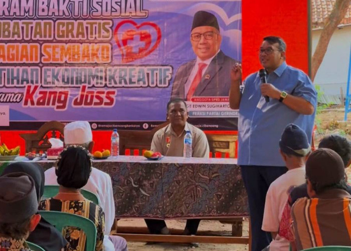 Gelar Pengobatan Gratis hingga Pelatihan Ekonomi Kreatif, George Edwin Sugiharto Sapa Warga Gantar