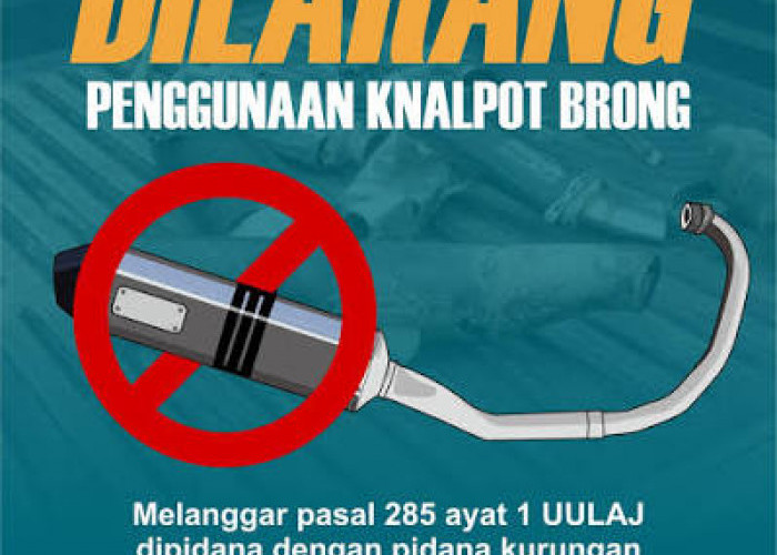 Berapa Denda Tilang Knalpot Brong? Ini Batas Kebisingan dan Aturan Pakai Knalpot Racing Menurut UU LLAJ