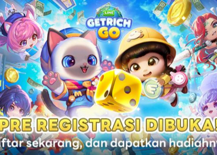 Pra-Registrasi Board Game Terbaru dari LINE GAME,  'LINE GetRich GO', Resmi Dibuka