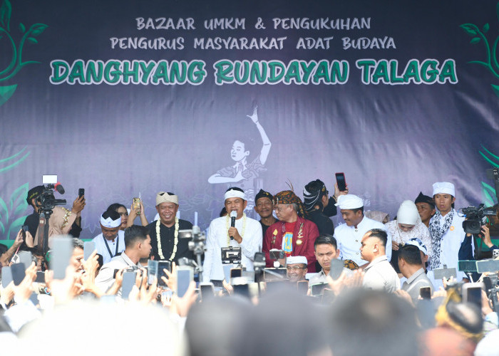 Dewan Adat Budaya Danghyang Rundayan Talaga Majalengka Dikukuhkan, Dedi Mulyadi Sampaikan Pesan Penting Ini 
