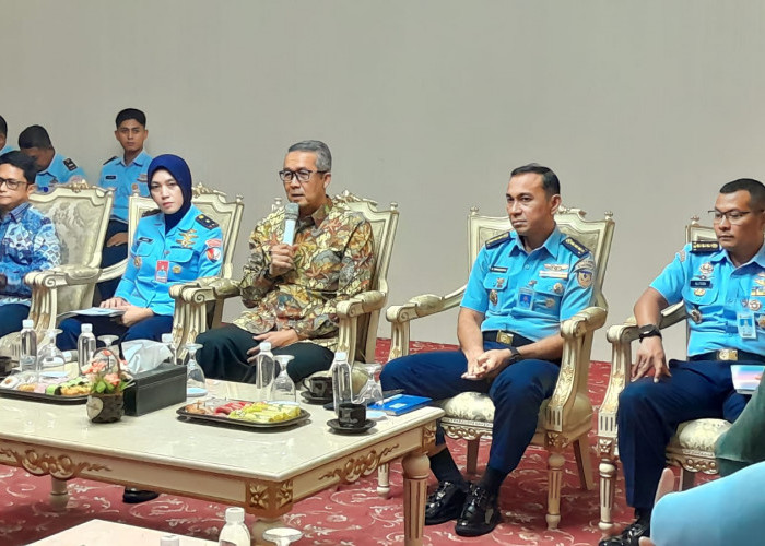 Jelang HUT Ke-78, Komandan Pangkalan TNI AU Sugiri Sukani Gelar Audiensi dengan Pj Wali Kota Cirebon