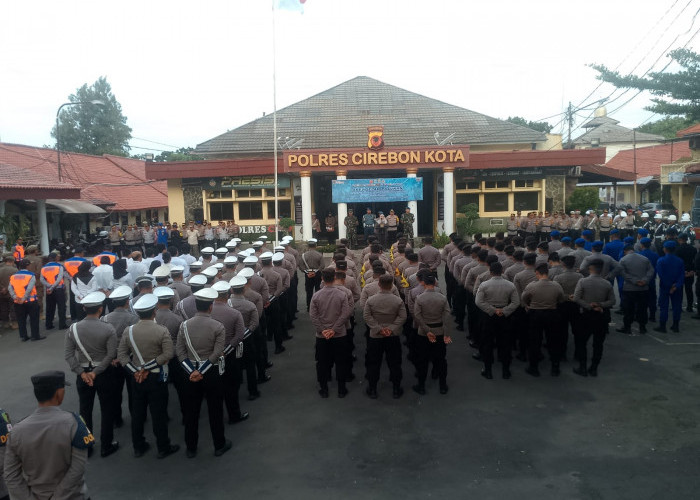 Operasi Lilin Lodaya Dimulai! Polres Cirebon Kota Ungkap  Langkah Pengamanan Nataru
