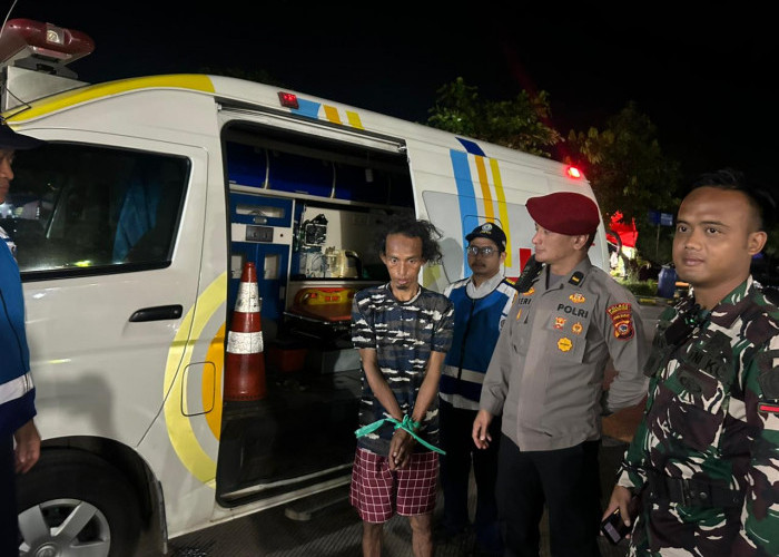 Pria Diduga ODGJ Ngamuk di Tol Palikanci Cirebon, Polisi Bergerak Cepat