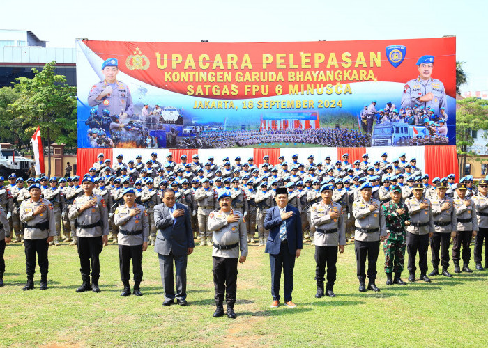 Ikut Jaga Perdamaian Dunia, Polri Kembali Kirim Satgas FPU ke Afrika Tengah