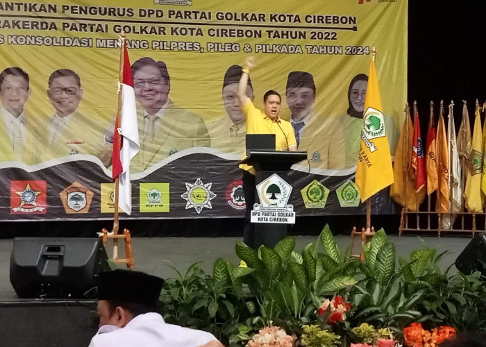 Rakerda Partai Golkar Kota Cirebon, Dave Akbarshah Fikarno Bicara Serius, Sebut Soal Gebrakan