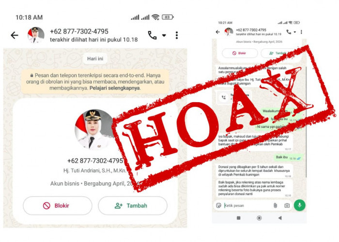 Waspada! Penipu Catut Nama Wakil Bupati Kuningan, Begini Modusnya