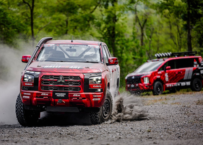 Tim Mitsubishi RALLIART Merespon Tantangan Pada Ajang Asia Cross Country Rally dengan All-New Triton Rally Car