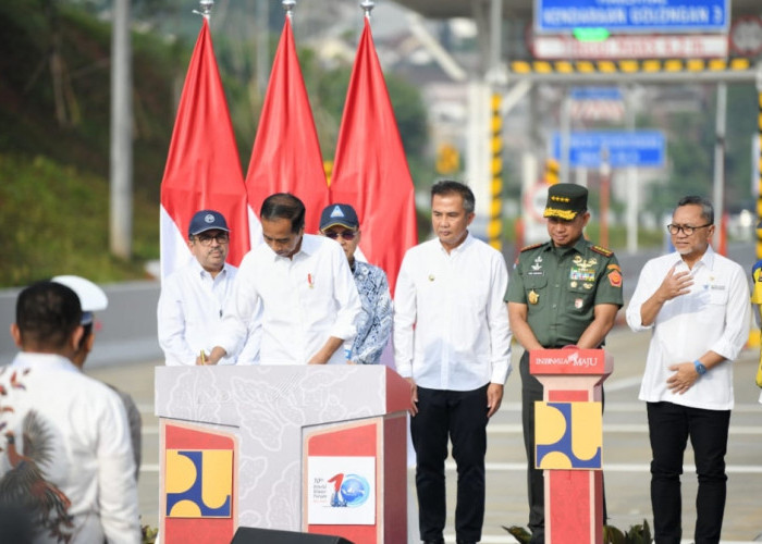 Jokowi Resmikan Jalan Tol Pamulang-Cinere- Raya Bogor, Ini Keuntungan Warga Jabodebek