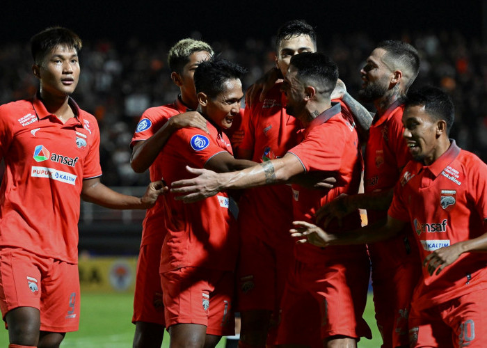 Borneo FC Sukses Dapatkan 3 Poin Usai Menang Tipis 2-1 atas Persebaya