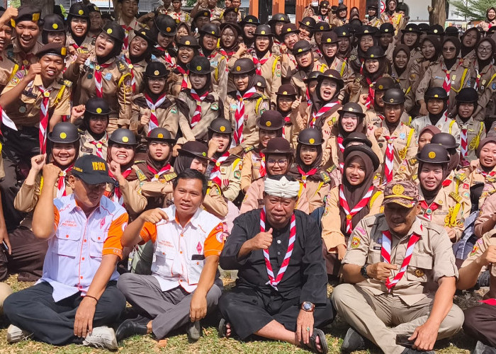808 Pramuka Ikuti JOTA-JOTI 2026 di Majalengka, Ada Materi AI dan Konten Kreatif