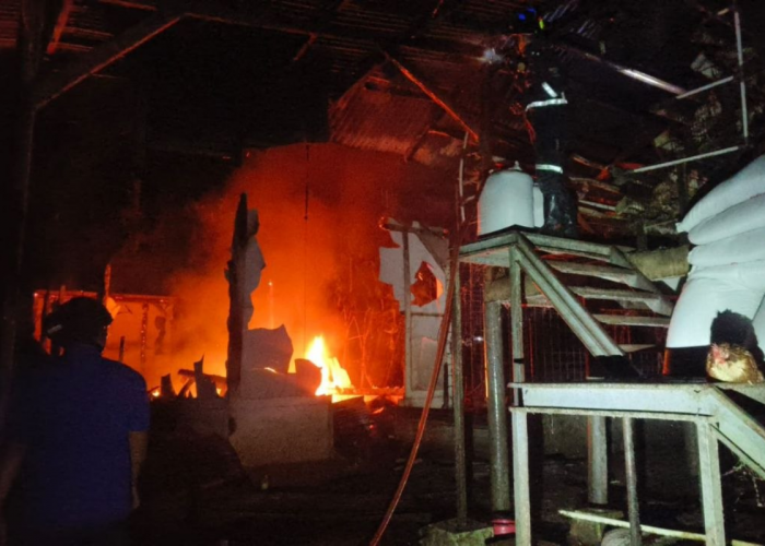 Kebakaran di Kuningan, Gudang dan Mes Karyawan Dilalap Api